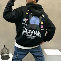 韓國直送🇰🇷 2ND ARCHIVE Sotch Beanie Buldog Hoodie - HLY & CHOCCICO