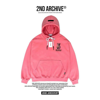 韓國直送2nd ARCHIVE Sticker Scotch Bear Hoodie - HLY &amp; CHOCCICO