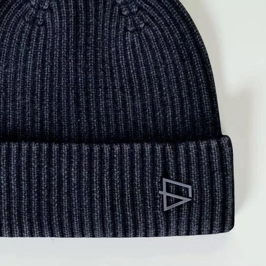 韓國直送 2ND ARCHIVE Stone Washing Cuff Beanie - HLY &amp; CHOCCICO