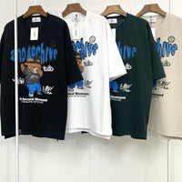 🇰🇷韓國直送🇰🇷 2ND ARCHIVE Swg Crayon Bear T-shirt - 4 Color - HLY & CHOCCICO