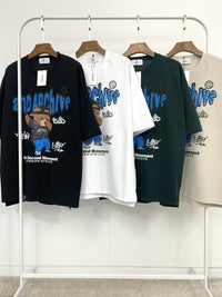 🇰🇷韓國直送🇰🇷 2ND ARCHIVE Swg Crayon Bear T-shirt - 4 Color - HLY & CHOCCICO