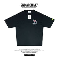 韓國直送🇰🇷 2ND ARCHIVE Tape Bulldog T-shirt - 4 Color - HLY & CHOCCICO