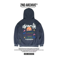 韓國直送🇰🇷 2ND ARCHIVE Tattoo Beanie Bear Hoodies - HLY & CHOCCICO