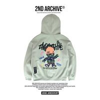 韓國直送🇰🇷 2ND ARCHIVE Tattoo Beanie Bear Hoodies - HLY & CHOCCICO