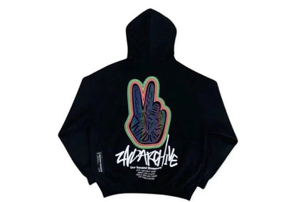 韓國直送🇰🇷 2ND ARCHIVE V Finger Hoodie - HLY &amp; CHOCCICO