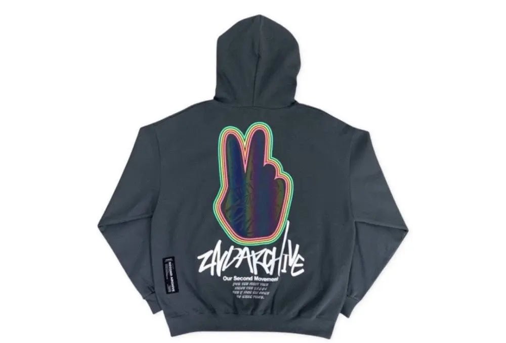韓國直送🇰🇷 2ND ARCHIVE V Finger Hoodie HLY & CHOCCICO