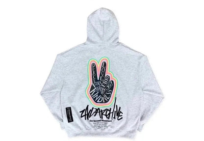 韓國直送🇰🇷 2ND ARCHIVE V Finger Hoodie - HLY &amp; CHOCCICO