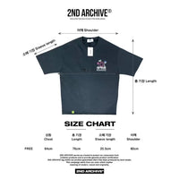 韓國直送🇰🇷 2ND ARCHIVE Vibe Bear Scotch T-shirt -3 Color HLY & CHOCCICO