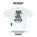 韓國直送🇰🇷 2ND ARCHIVE Vibe Bear Scotch T-shirt -3 Color HLY & CHOCCICO