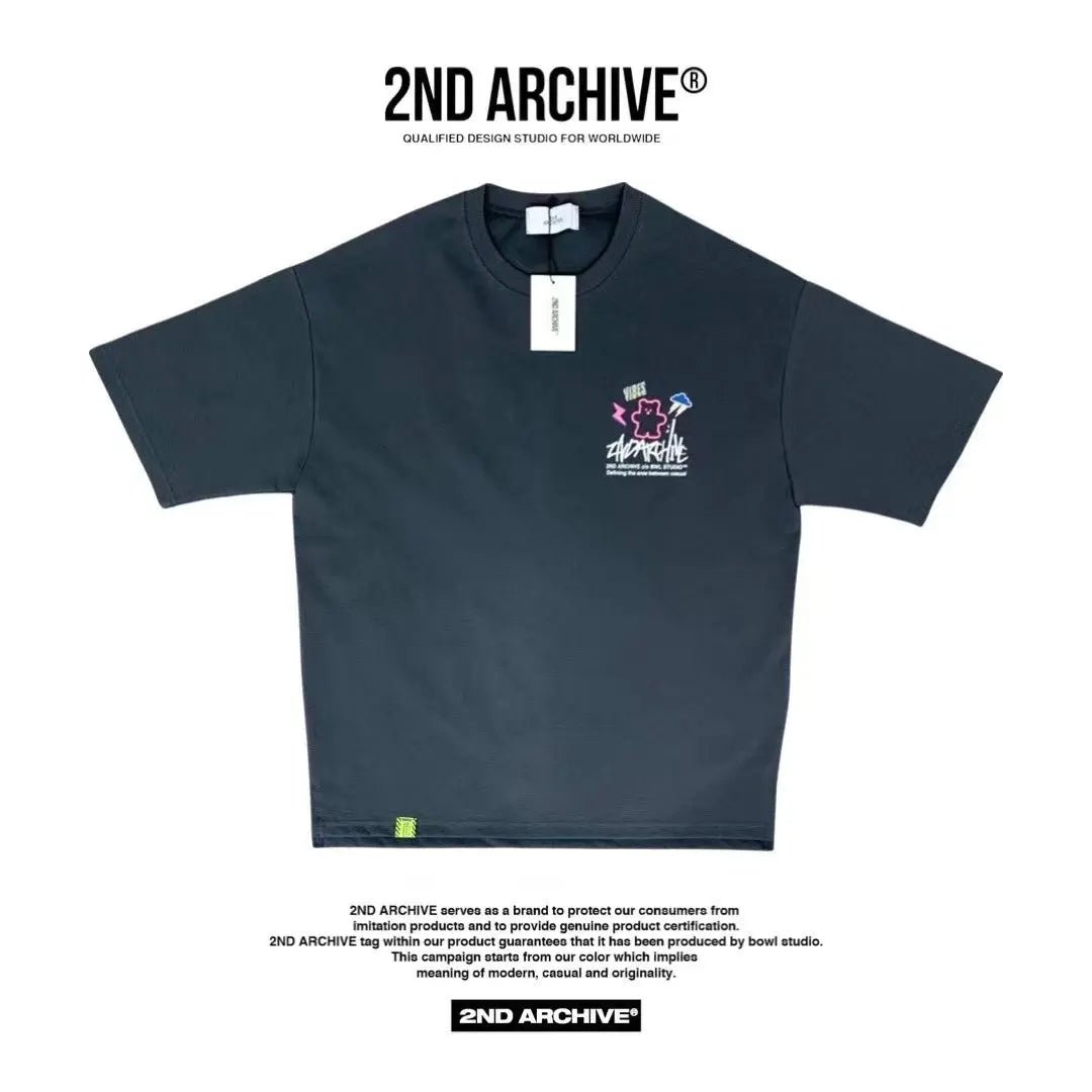 韓國直送🇰🇷 2ND ARCHIVE Vibe Bear Scotch T-shirt -3 Color HLY & CHOCCICO