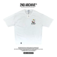韓國直送🇰🇷 2ND ARCHIVE Vinyl Cat T-shirt - HLY & CHOCCICO