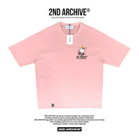 韓國直送🇰🇷 2ND ARCHIVE Vinyl Cat T-shirt - HLY & CHOCCICO