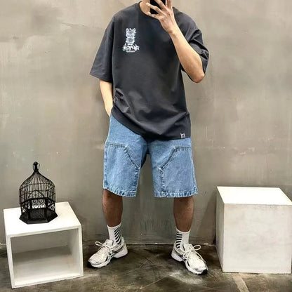 🇰🇷韓國直送🇰🇷 2ND ARCHIVE Water Line Buldog Tee - HLY &amp; CHOCCICO