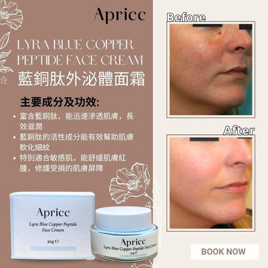 Exosome Blue Copper Peptide Cream 30g 