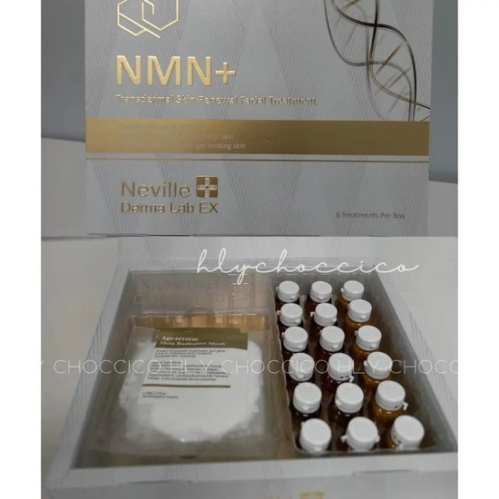 [One-price $339/box] Neville Derma Lab EX NMN+ Skin Energy Infusion Revitalizing Treatment 1 box/6 times