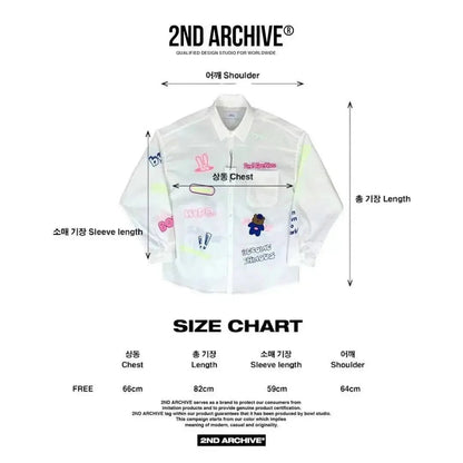 【一口價$379/件】🇰🇷韓國直送🇰🇷 2ND ARCHIVE Blue Bear Print Shirt - 4 Color - HLY &amp; CHOCCICO