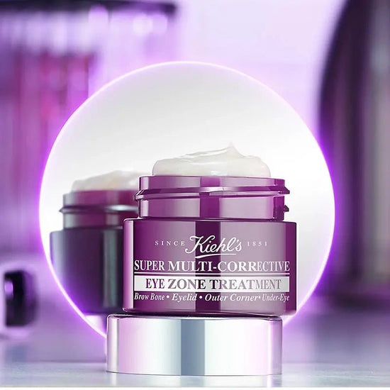 [One-price $382/bottle] Kiehl's Totale Eye Cream | Purple Glass A Eye Cream 28ml (Duty Free)