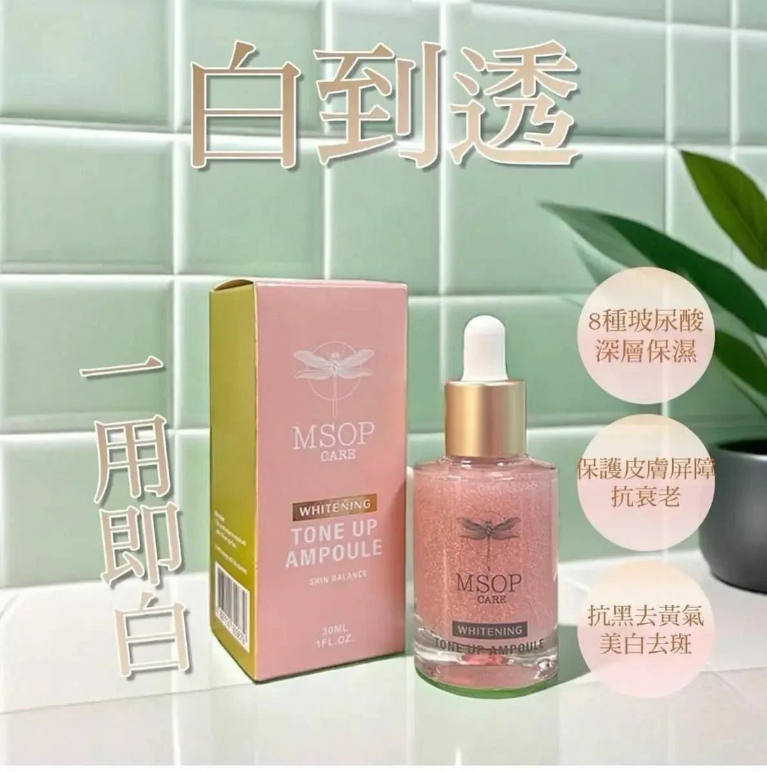 【一口價$399/共2支】MSOP白到透💥買一送一💥 - HLY &amp; CHOCCICO