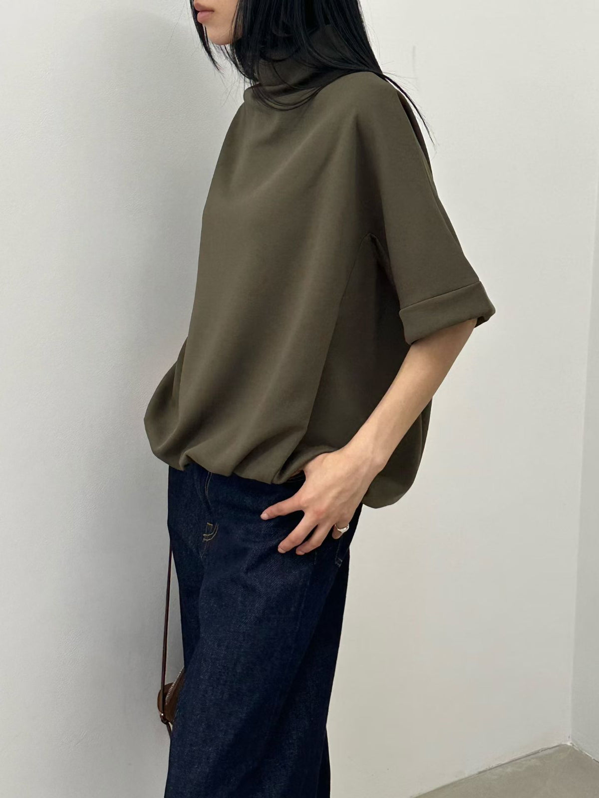 Direct from Korea: Drop Hem Tee