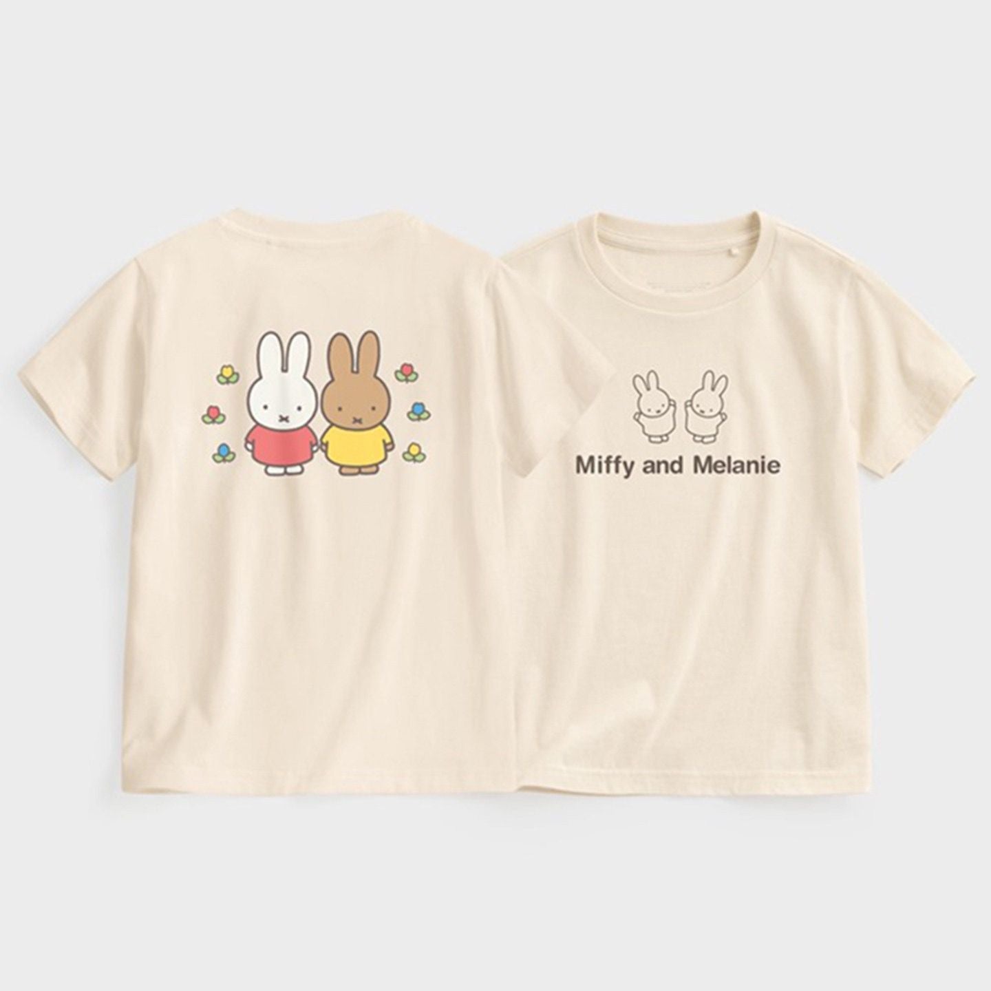 🌟售完即止🌟日系兔兔卡通薄棉短袖 ( 🚚貨期 4 - 6星期 ) - HLY &amp; CHOCCICO