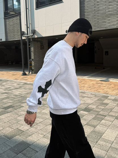 [Direct from Korea] PLUS 82 HIYA V-Vintage Sweat