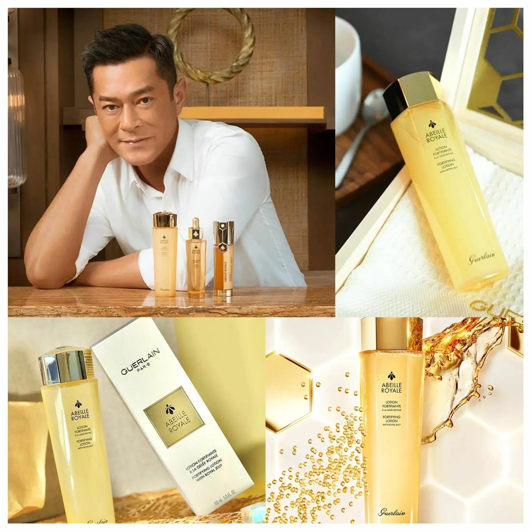 【一口價$480/支】 Guerlain 帝皇蜂姿蜜潤修護精粹水 150ml (免稅貨) - HLY &amp; CHOCCICO