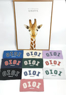 5252BY OiOi  TEE - 10 Color HLY & CHOCCICO