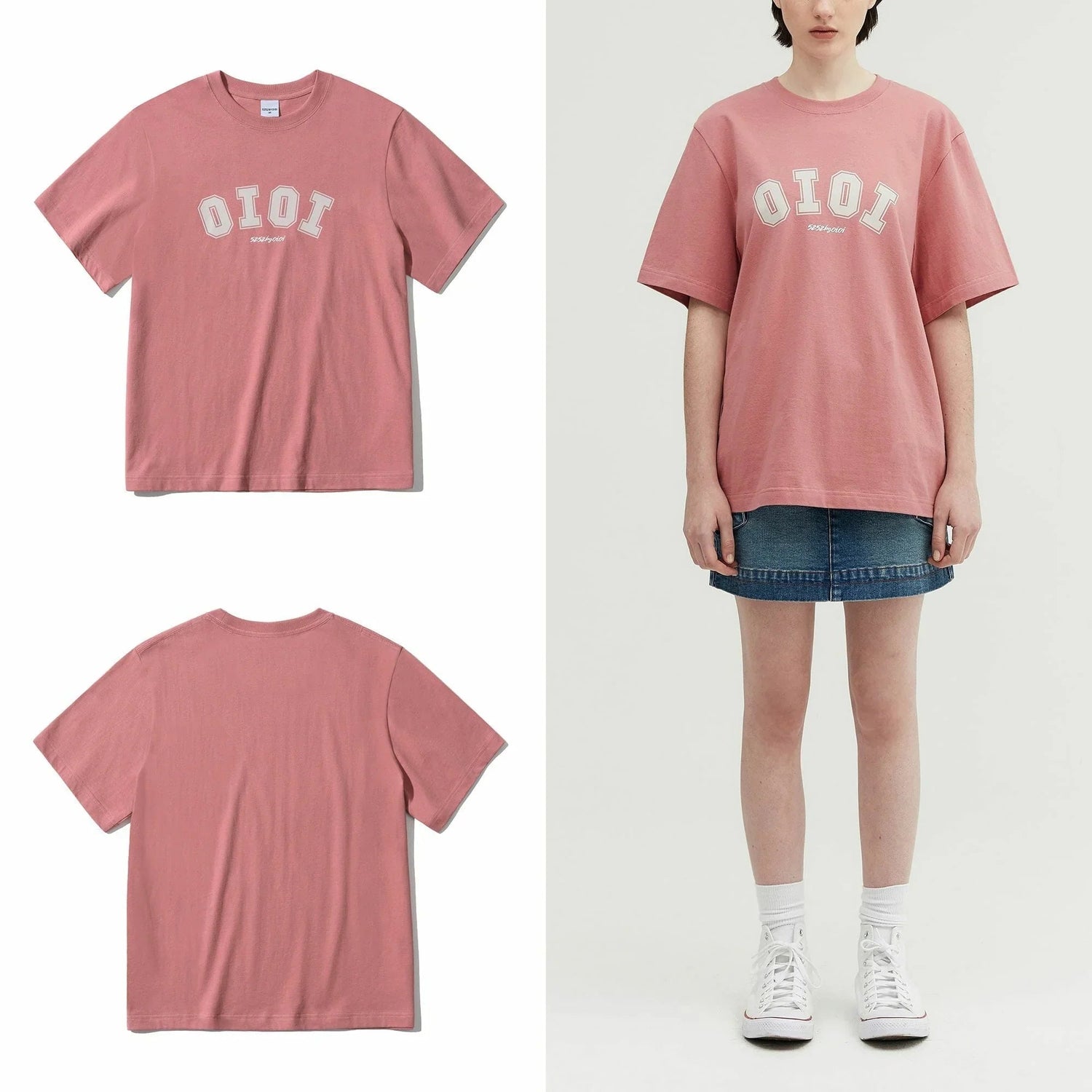 5252BY OiOi TEE - 10 Color - HLY &amp; CHOCCICO