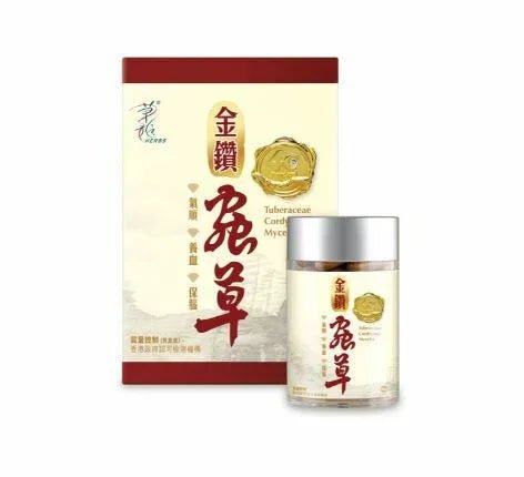 草姬 - 金鑽蟲草膠囊60粒 - HLY &amp; CHOCCICO