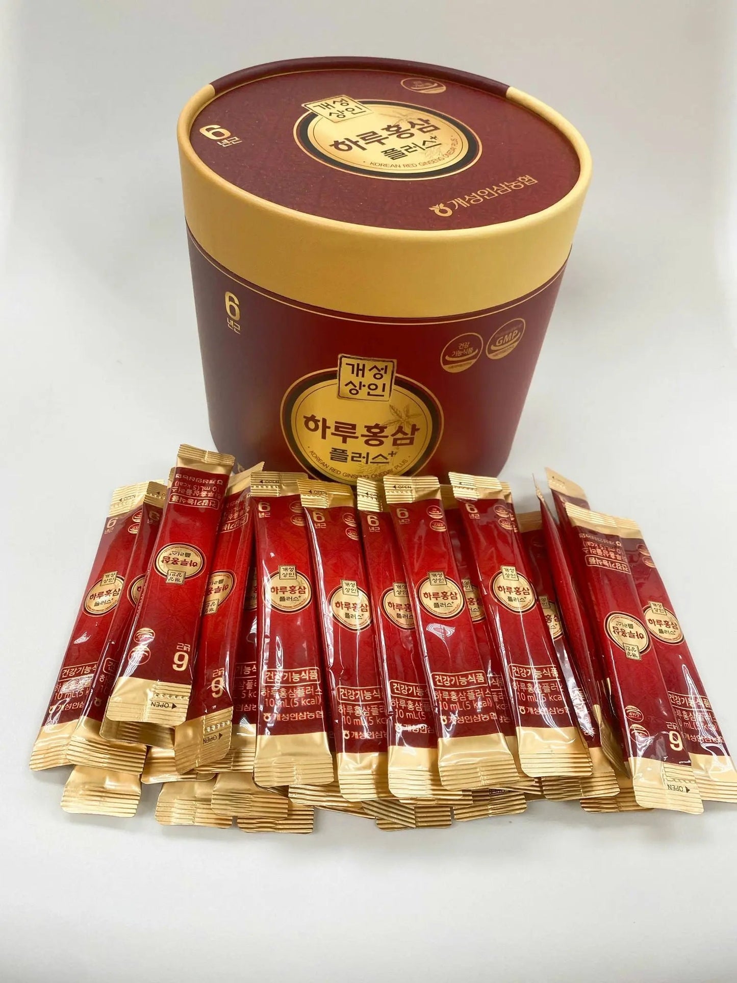 巨量裝 - 韓國6年根高級紅蔘液100條 - HLY & CHOCCICO
