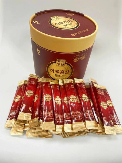 巨量裝 - 韓國6年根高級紅蔘液100條 - HLY &amp; CHOCCICO