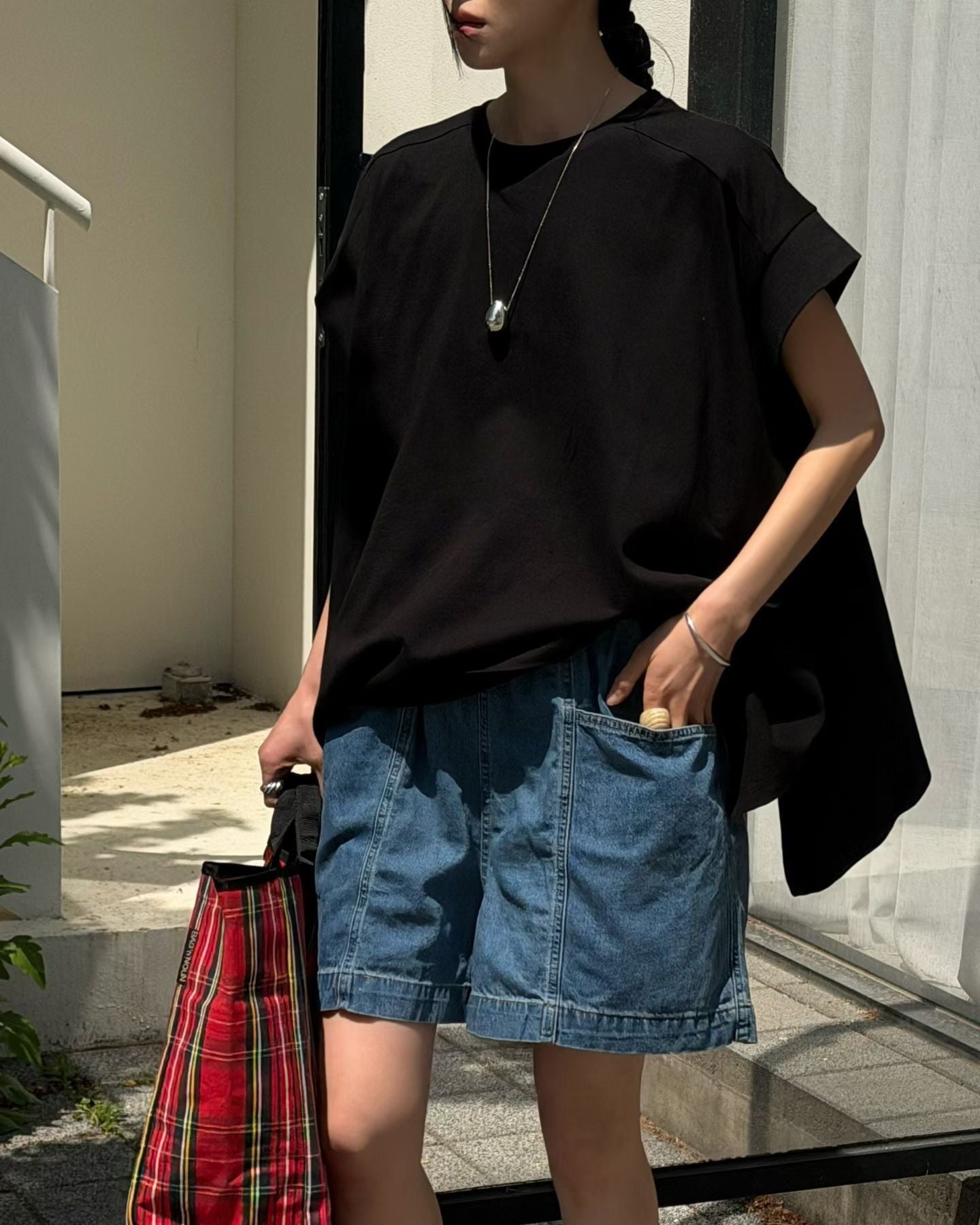 韓國直送Linear Flow Top