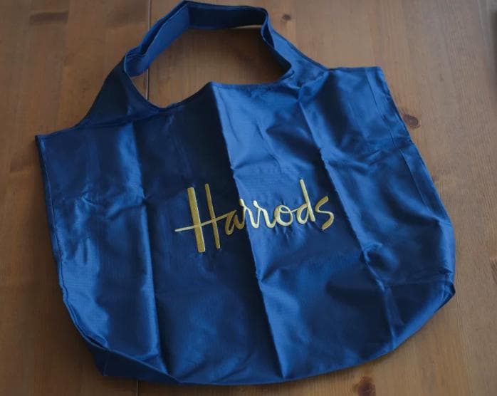 🇬🇧 英國出口 Hwoods 刺繡摺疊購物包✨