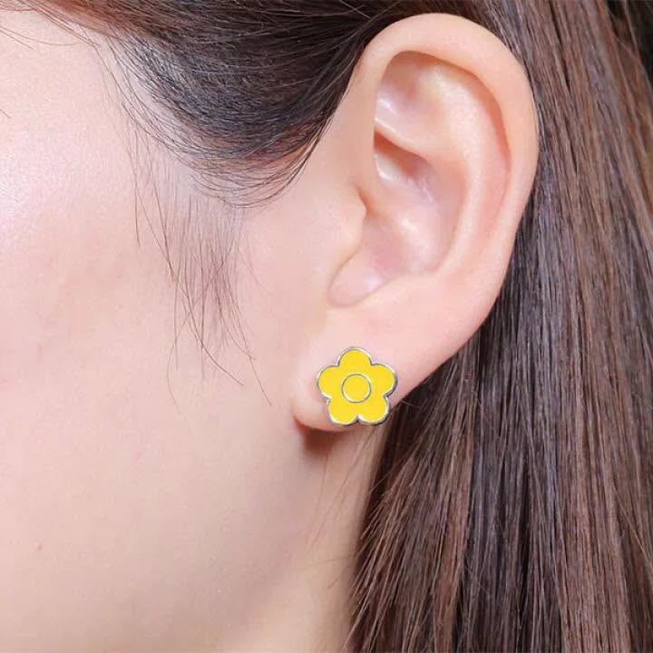 日本直送Mary Quant  Colorful epoxy earrings