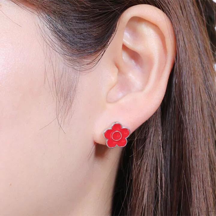 日本直送Mary Quant  Colorful epoxy earrings