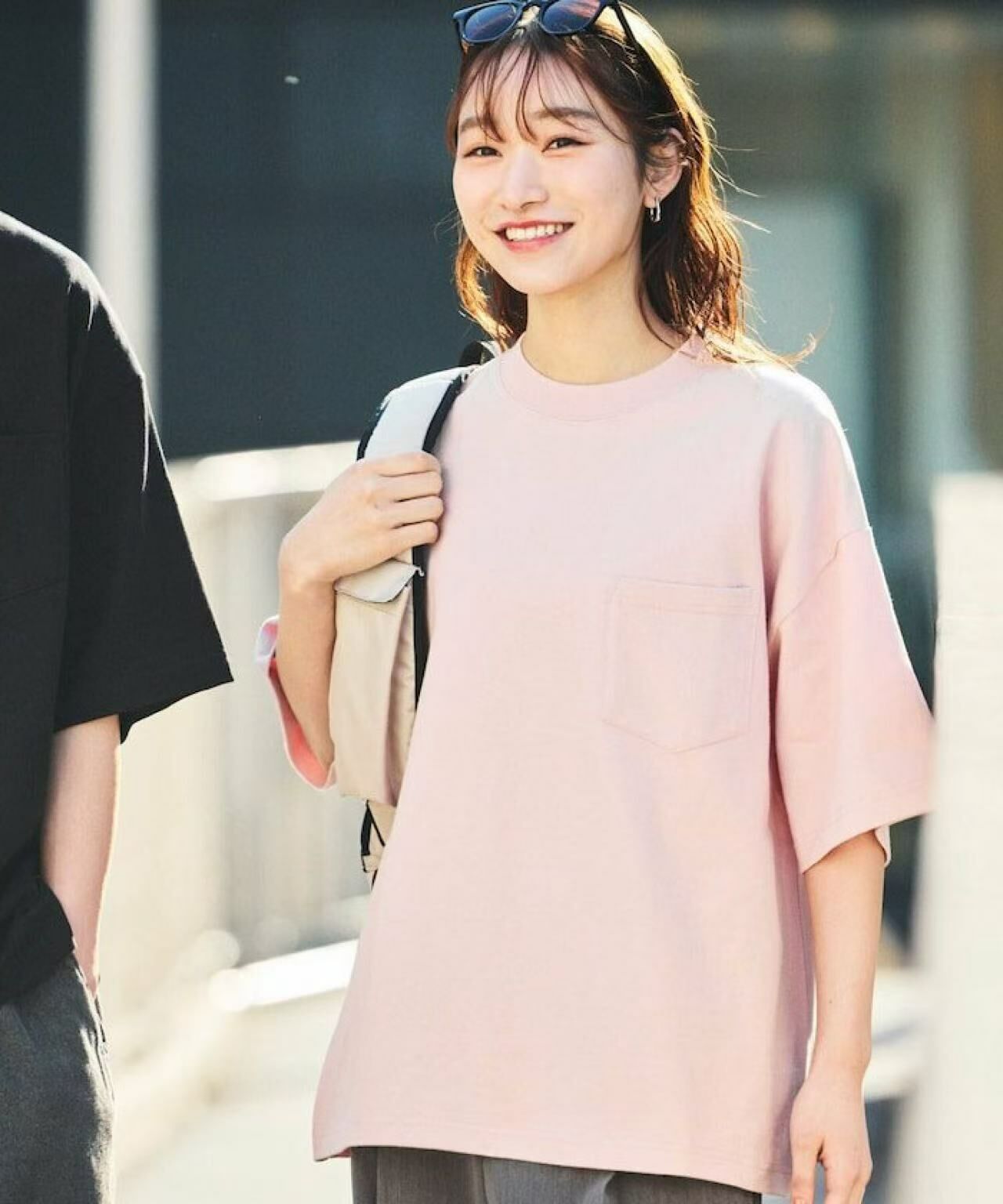 日本直送9 oz Heavyweight Big Silhouette Crew Neck Pocket T-shirt - HLY & CHOCCICO