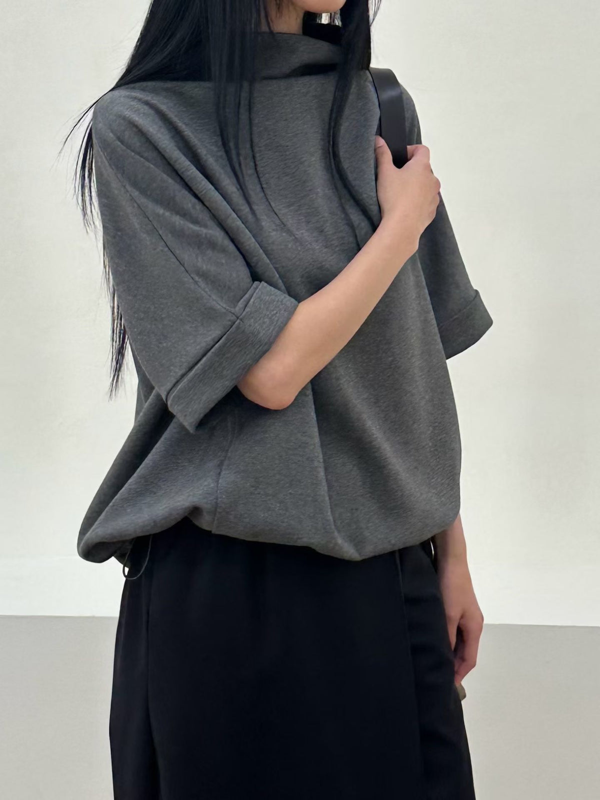 Direct from Korea: Drop Hem Tee