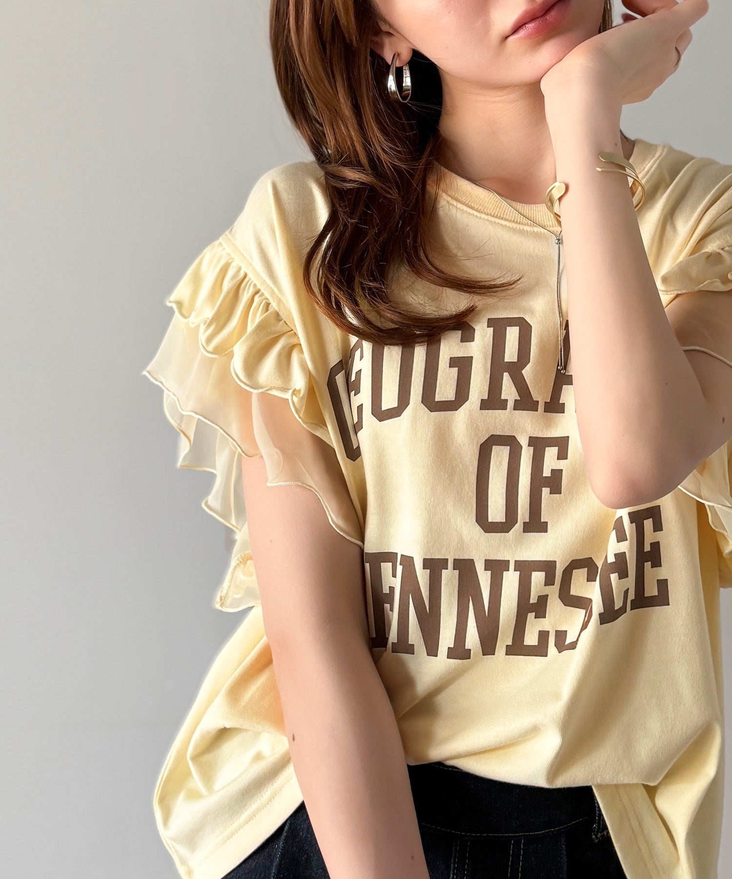 Japanese College-Style Loose Tee