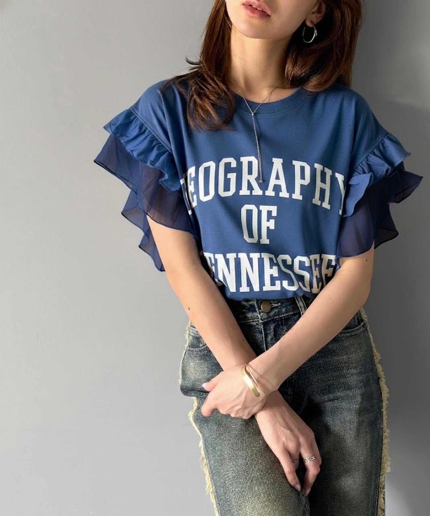 Japanese College-Style Loose Tee