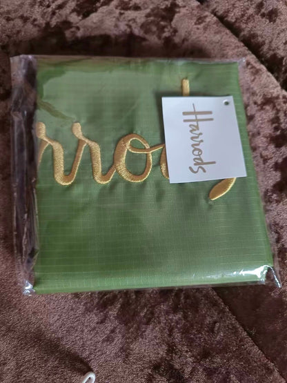 🇬🇧 英國出口 Hwoods 刺繡摺疊購物包✨