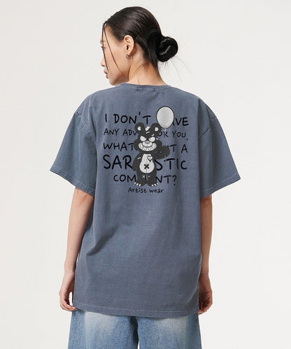 [ATW] No Advice Pigment Short Sleeve Tee HLY & CHOCCICO