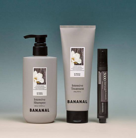[BANANAL]  深層滋養套裝  洗髮露 + 護髮素 + 5000微針頭皮精華 (1套三樣)