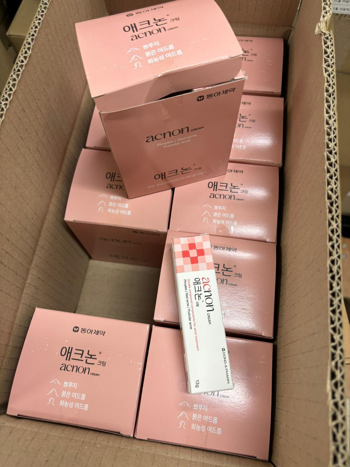 Dong-A Pharmaceutical Acnon Anti-Inflammatory and Acne Treatment Cream 13g (Korea)
