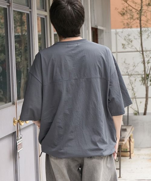 日本直送GERRY Oversized Cool Touch Tee