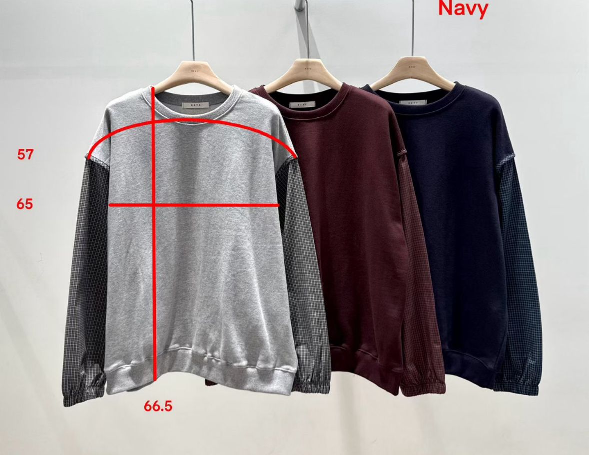 韓國直送Layered Comfort Sweatshirt