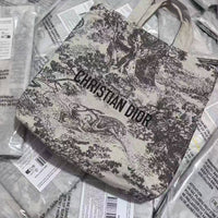 CD Beauty VIP 限定 黑色動物圖 Tote Bag - HLY & CHOCCICO