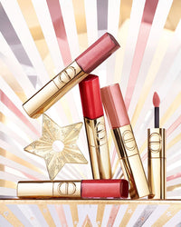 Dior傲姿持色雙效閃亮唇釉 - 珍藏版金色外殼 - HLY & CHOCCICO