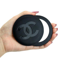 Chanel Beauté 2025 Make-up mirror gift🪞 人造皮革🖤 - HLY & CHOCCICO