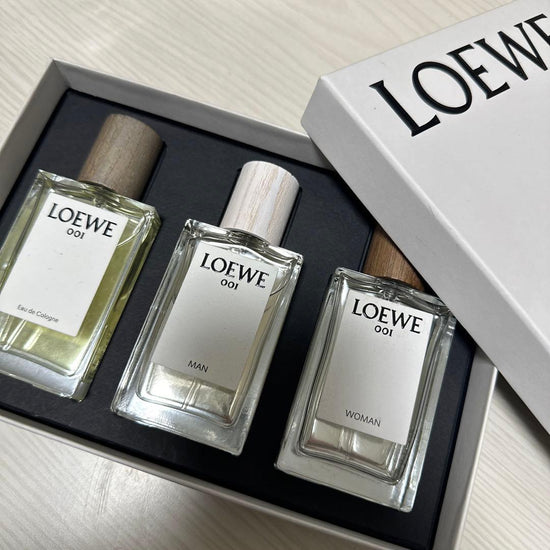 LOEWE PERFUMES香氛♡ 001 男女款香淡香水事後清晨gift set♡