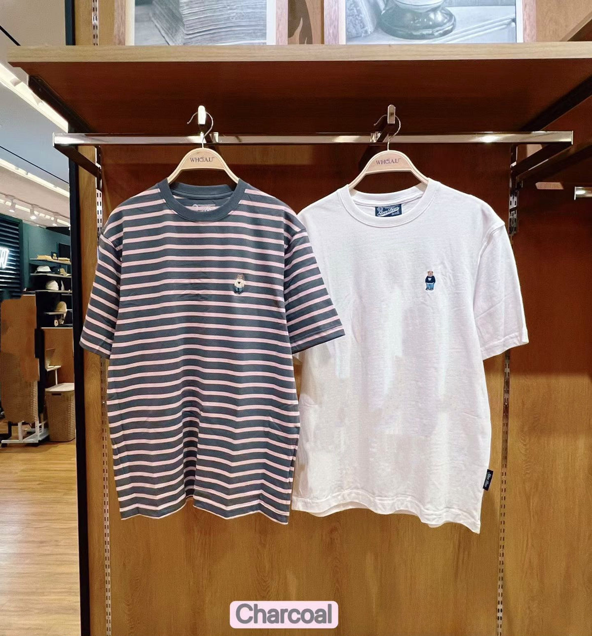Who.A.U Steve Stripe Tee (2-Pack) Direct from Korea